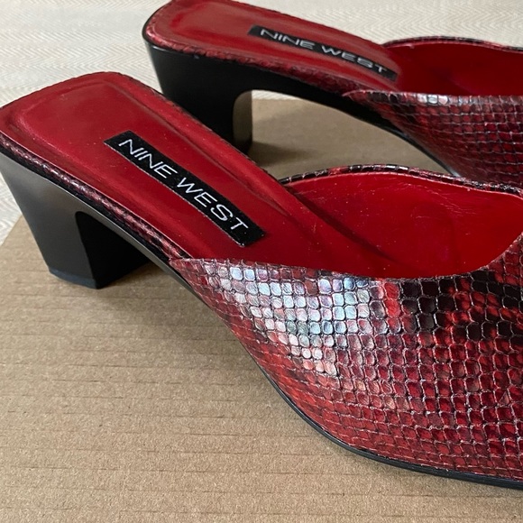 Red python Mules - Picture 2 of 7